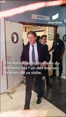 [GUYANE] l’ancien Premier ministre a été accueilli à la CTG