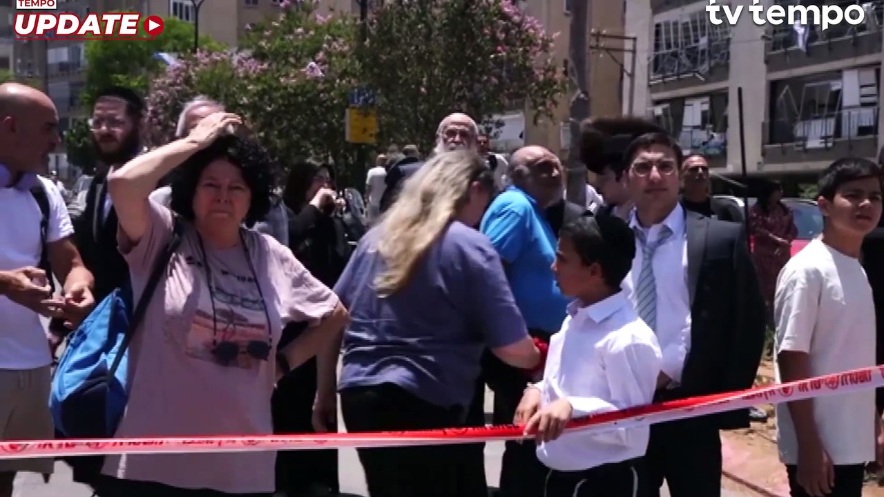 Kondisi Kota Israel Setelah Serangan Rudal Iran