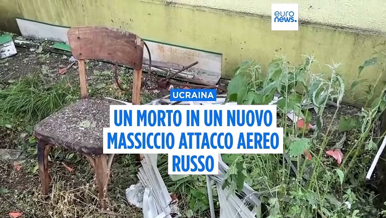 Guerra Ucraina, nuovo massiccio attacco aereo russo: almeno un morto a Kherson
