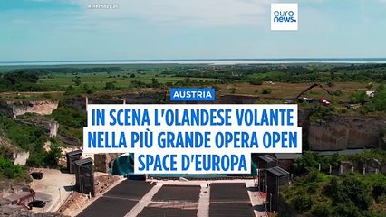 Austria, una cava ospita il teatro all'aperto più grande d'Europa: set unico per l'Olandese volante