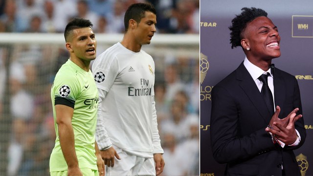 (VIDEO) Sergio El Kun Agüero se burla de Cristiano Ronaldo mientras charla con Speed