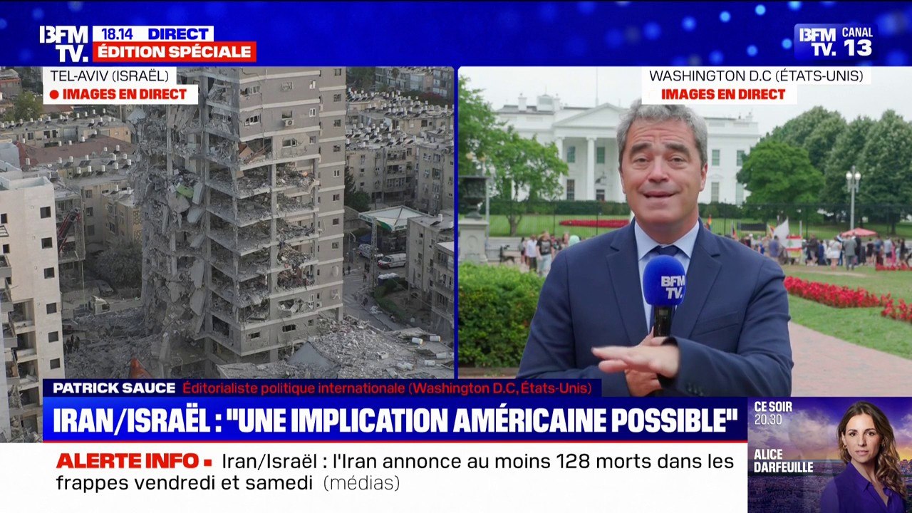 Conflit Israël-Iran: Donald Trump évoque une "possible" implication des États-Unis dans le conflit