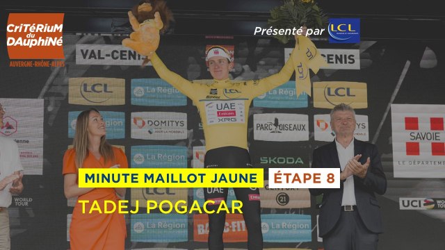 Critérium du Dauphiné 2025 - Stage 8 - Minute Maillot Jaune & Bleu LCL
