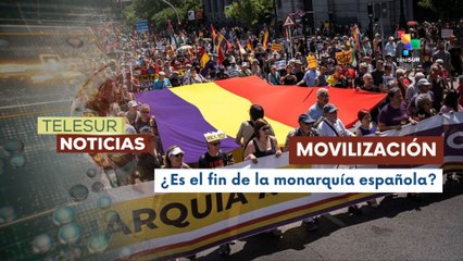 Españoles buscan darle fin a la monarquía