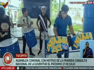 Delta Amacuro | Realizan asamblea comunal como preparativo para la consulta popular de la juventud