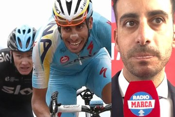 Fabio Aru y el ataque tras el fallo mecánico de Froome: "Es parte del deporte"