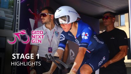 Cycling - Giro Next Gen 2025 - Stage 1 Highlights - An 8,4km time trial for the new superstars