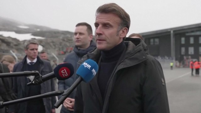 마크롱, G7 트럼프 만남 앞두고 그린란드행... 주권 지지 / YTN