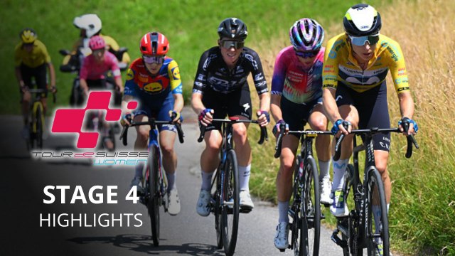 Cycling - Tour de Suisse Women 2025 - Stage 4 Highlights - Queen stage with big GC action