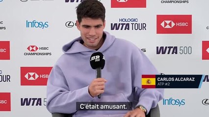 Queen's - Alcaraz : "Ibiza, c'était plus tranquille cette année"