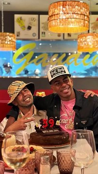 Mounir Nasraoui celebra su 39 cumpleaños con su hijo Lamine Yamal y sus amigos