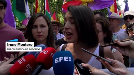 Irene Montero: "Sánchez tiene que dar muchas explicaciones a la ciudadanía"