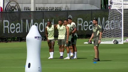 Trent joins Real Madrid training in the States