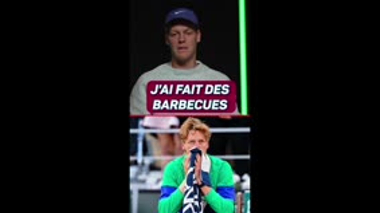 Halle - Sinner : "Du ping-pong et des barbecues", la recette de l'Italien pour oublier le traumatisme de Roland-Garros