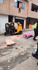 Un hombre falleció tras la caída de un muro durante el sismo en Perú