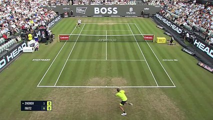 Fritz beats Zverev for Stuttgart title