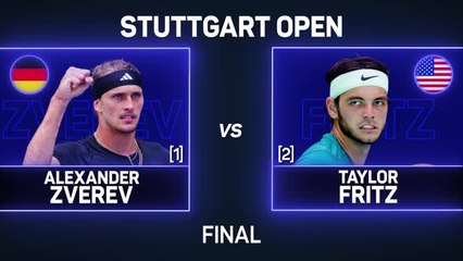 Fritz beats Zverev for Stuttgart title