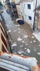 Inundaciones en La Roda.