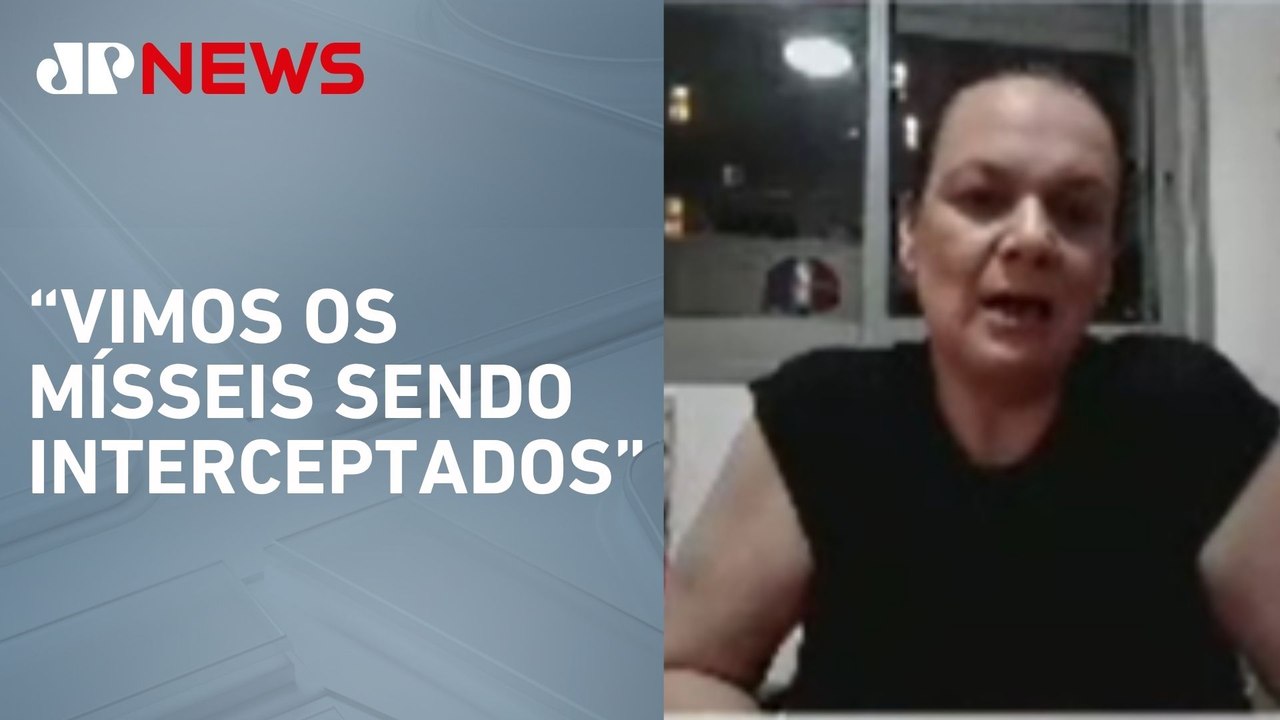 Moradora de Tel Aviv relata impactos dos ataques do Irã a Israel