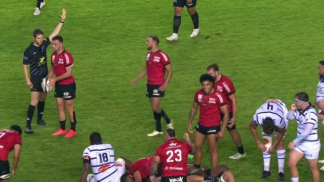 TOP 14 - Essai de Jiuta WAINIQOLO (RCT) - RC Toulon - Castres Olympique