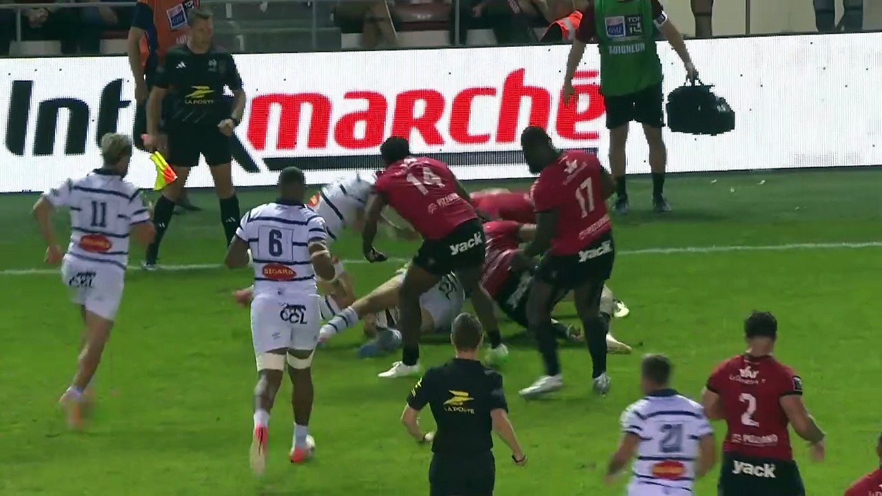 TOP 14 - Essai de Jérémy FERNANDEZ (CO) - RC Toulon - Castres Olympique