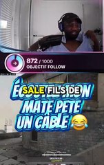 Call of duty : mon pote pete un cable en live 😂💥