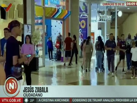 Caraqueños celebran día del padre y reportan mejora del poder adquisitivo y la actividad comercial