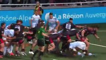 TOP 14 - Essai de Yanis CHARCOSSET (LOU) - LOU Rugby - Racing 92