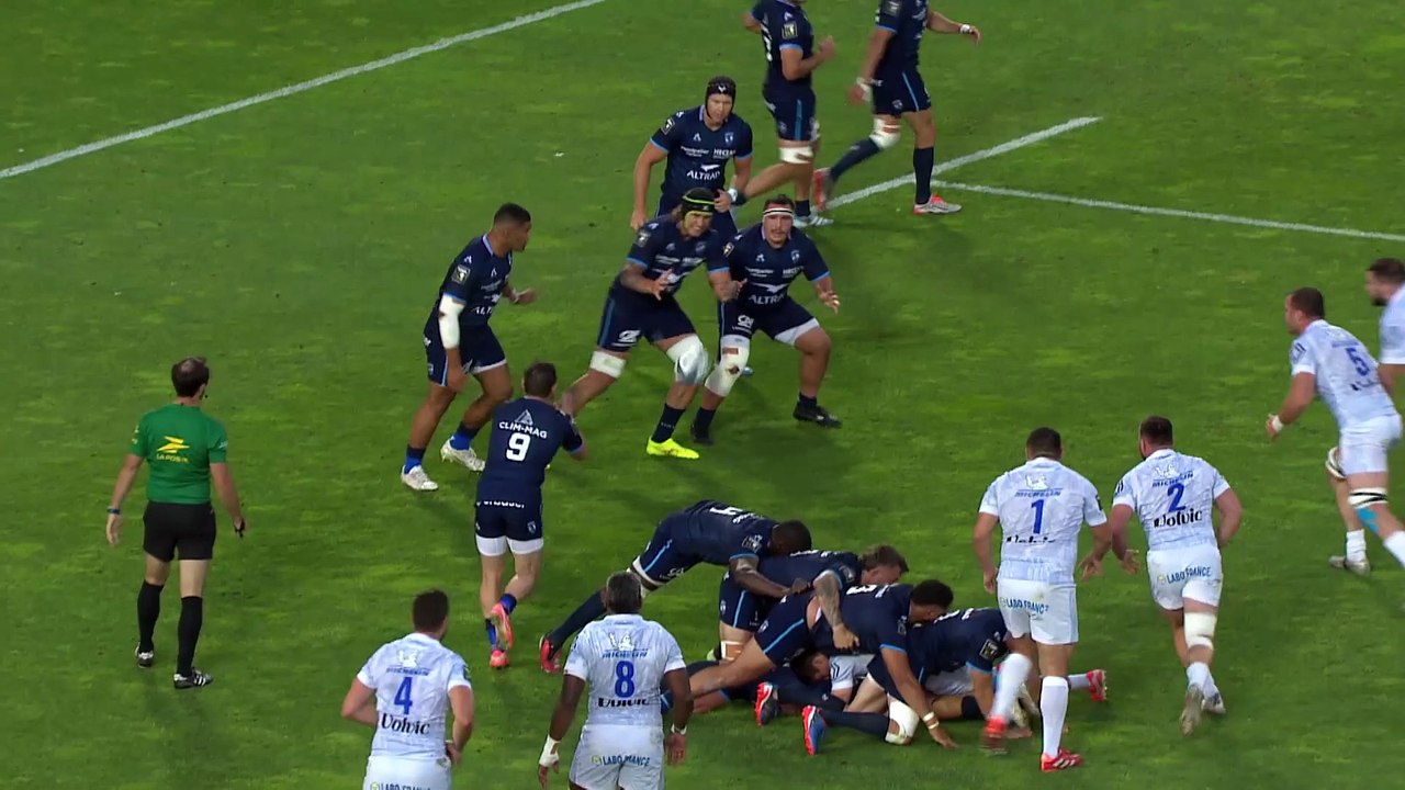 TOP 14 - Essai de Thomas CEYTE (ASM) - Montpellier Hérault Rugby - ASM Clermont