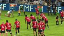 TOP 14 - Essai de Matteo LE CORVEC (RCT) - Aviron Bayonnais - RC Toulon
