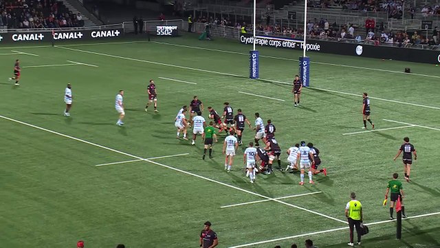 TOP 14 - Essai de Henry ARUNDELL 2 (R92) - LOU Rugby - Racing 92