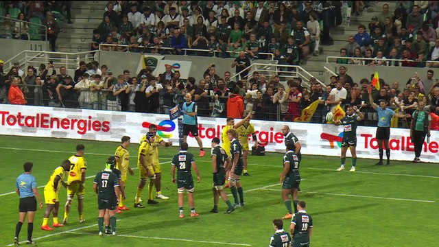 TOP 14 - Essai de Carwyn TUIPULOTU (SP) - Section Paloise - Stade Rochelais