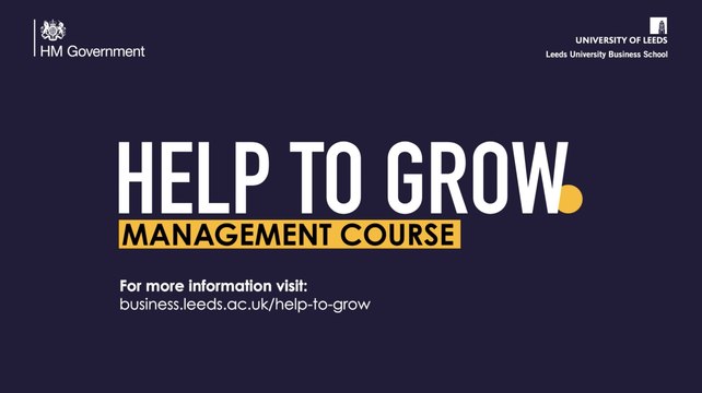 Help To Grow: Leeds University Business School supporting SMEs