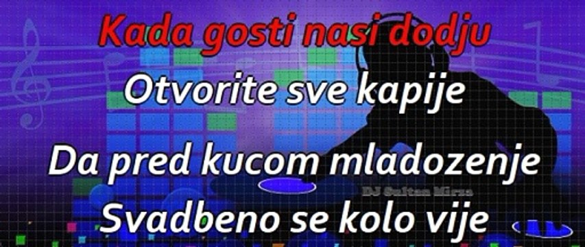 Okitite sve svatove - Vera Matović (uživo karaoke)