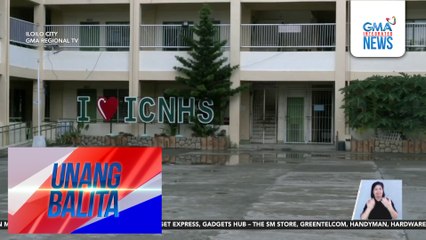 Morning classes sa Iloilo City Nat'l High School, nagsimula na; mga panghapon na estudyante, papasok mula 12:30 NN - 6:45 PM | Unang Balita