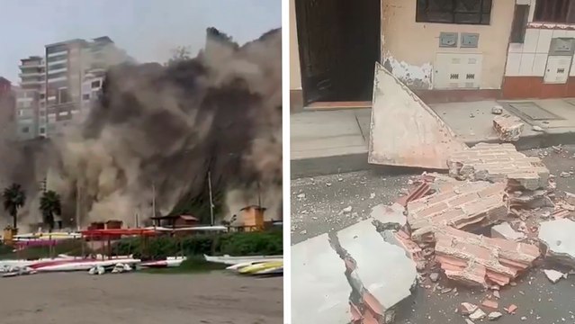 Sismo de 6.1 de magnitud en Perú deja una persona fallecida y daños materiales