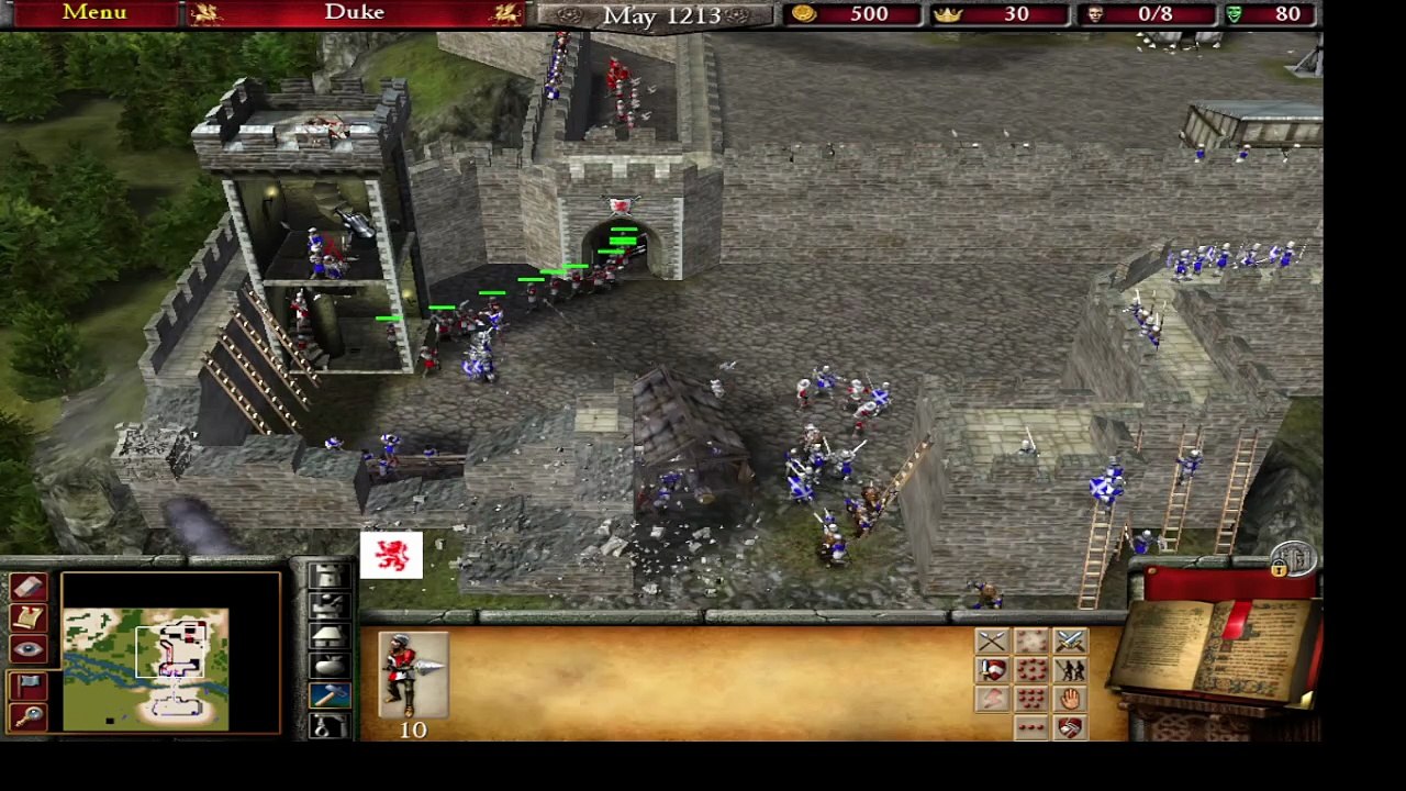 Stronghold 2 (PC) 2005 Gameplay