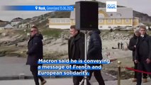 Macron reaffirms support for Greenland during visit ahead of G7 Summit