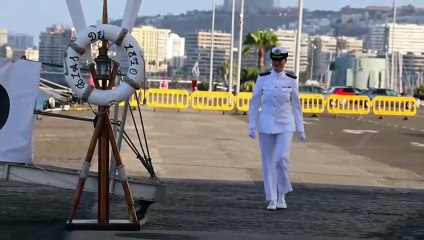 Leonor se entrena con fuego real en la Blas de Lezo: maniobras de alta intensidad frente a Canarias
