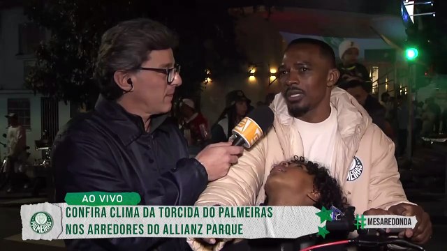 Em frente ao Allianz, pai de Endrick avalia estreia do Palmeiras no Mundial