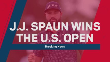 Breaking News - J.J. Spaun wins the U.S. Open