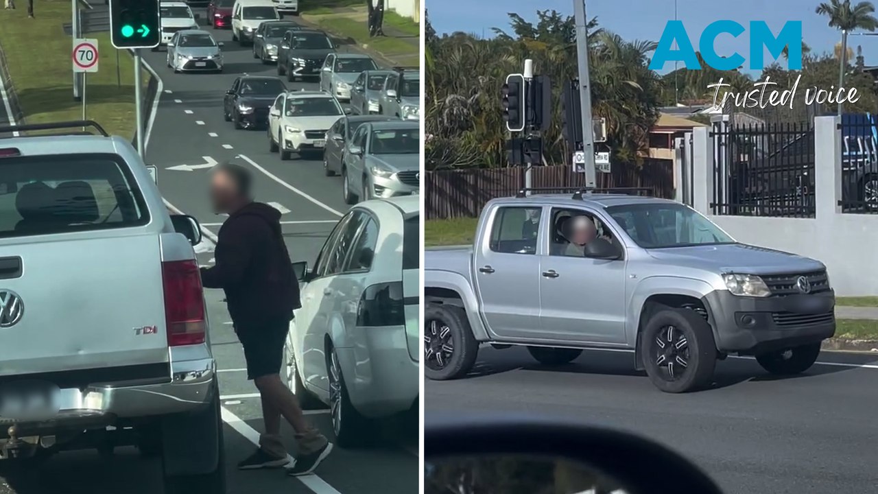 Gold Coast road rage explodes in wild roadside...