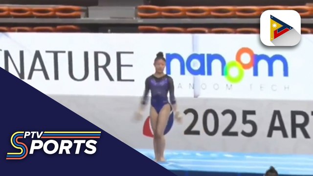 Filipina junior gymnast Elisabeth Antone, muling nakasungkit ng bronze medal sa 2025 Artistic Gymnastics Asian Championships