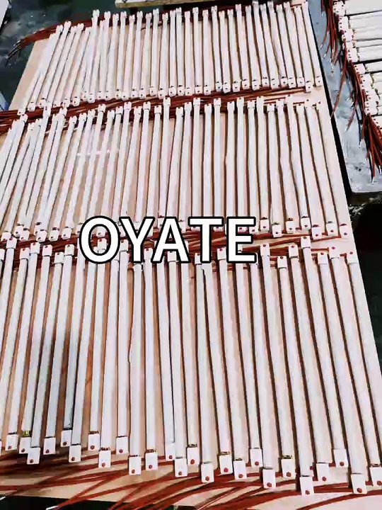 OYATE 355mm 2000w golden coated short wave halogen infrared heater lamps