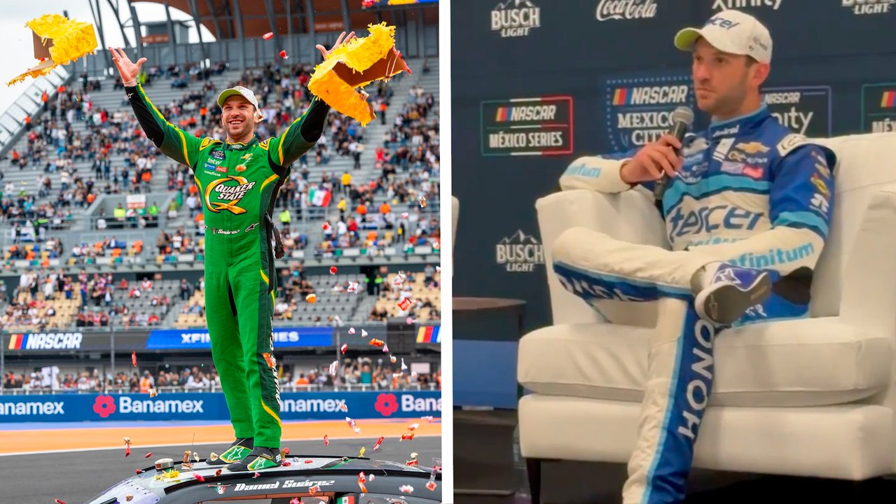 Daniel Suárez tras su participación en NASCAR Mexico: "Lo bailado nadie me lo quita"