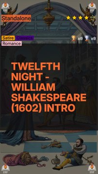 Twelfth Night - William Shakespeare (1602) Intro