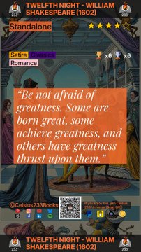 Twelfth Night - William Shakespeare (1602) Quotes