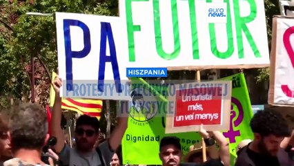 Hiszpanie protestują przeciwko masowej turystyce i domagają się stanowczych kroków