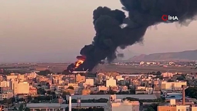 İsrail İran'da havaalanını vurdu