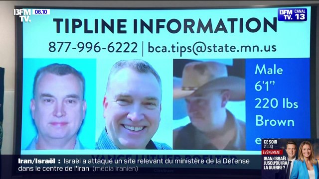 États-Unis: l'homme soupçonné d'avoir tué une élue démocrate et son mari dans l'État du Minnesota a été arrêté